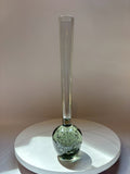Mid-Century Modern Bubble Glass Bud Vase