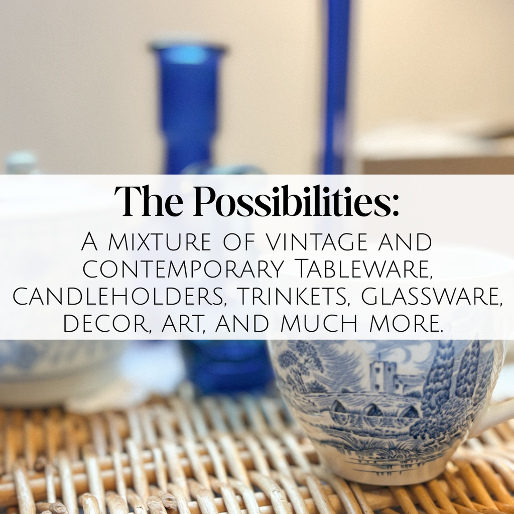 The Blue Box - Curated Thrifted Mystery Box