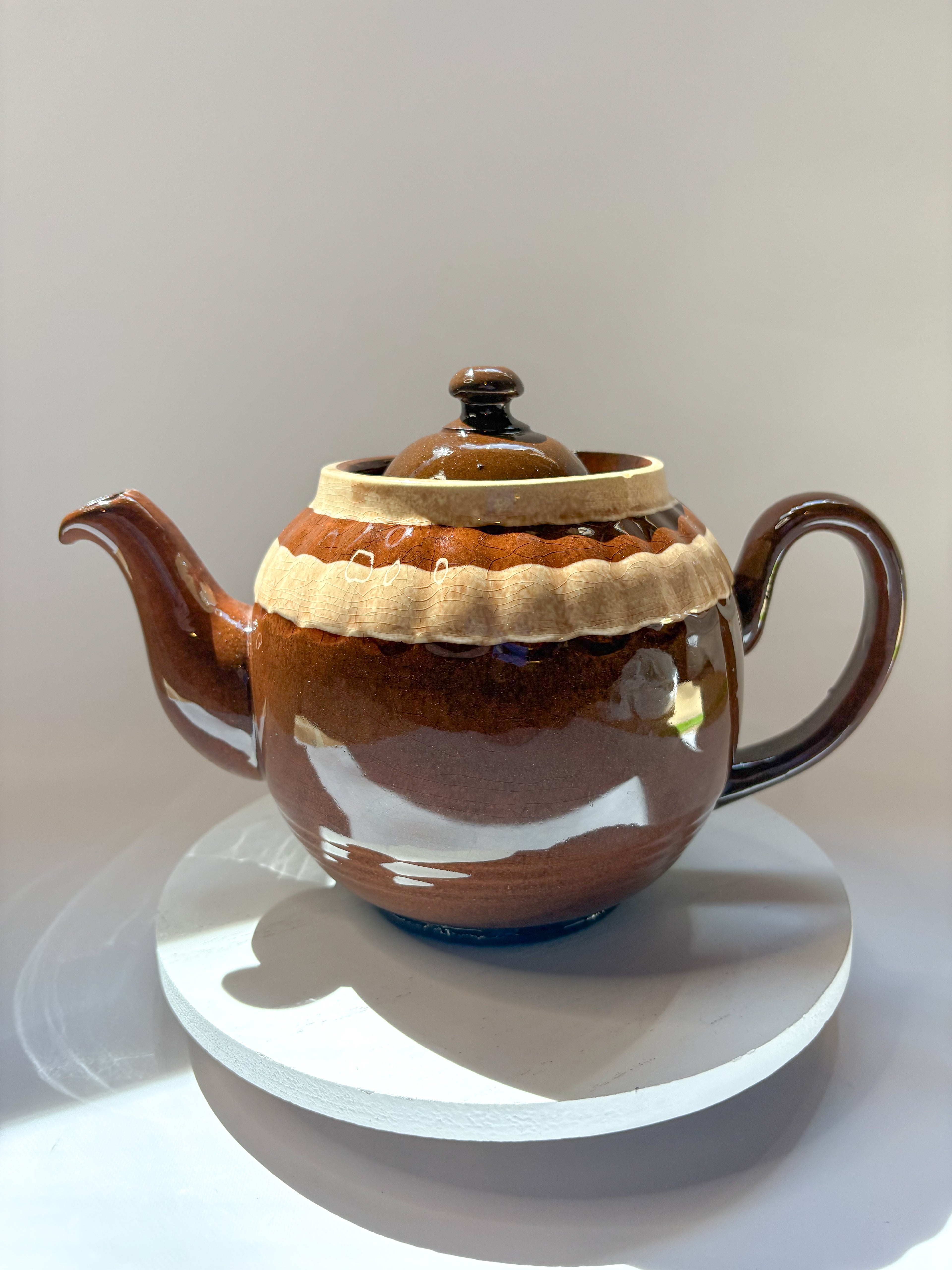 Vintage “Brown Betty” English Teapot