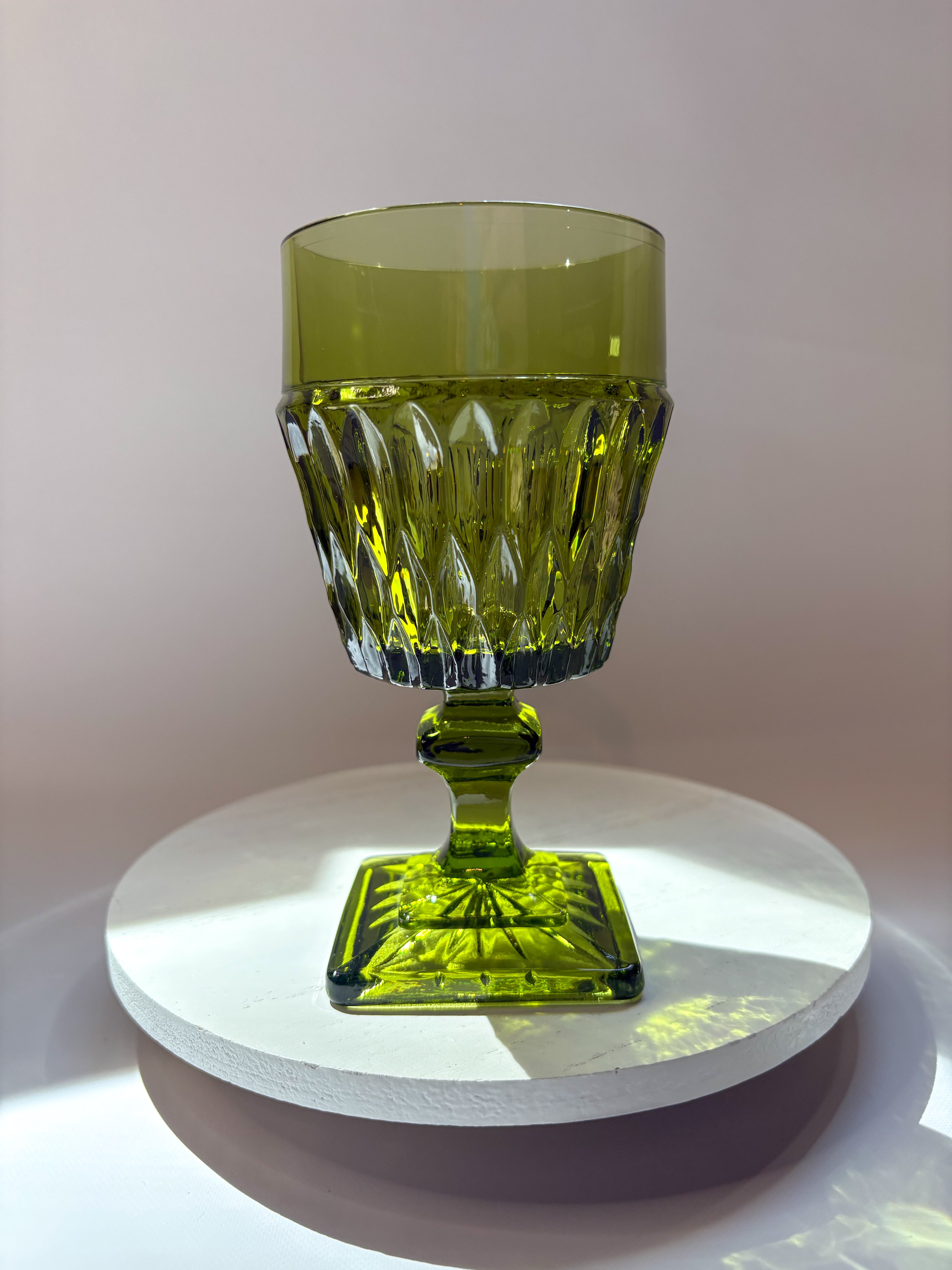 Indiana Glass Mt. Vernon Goblet