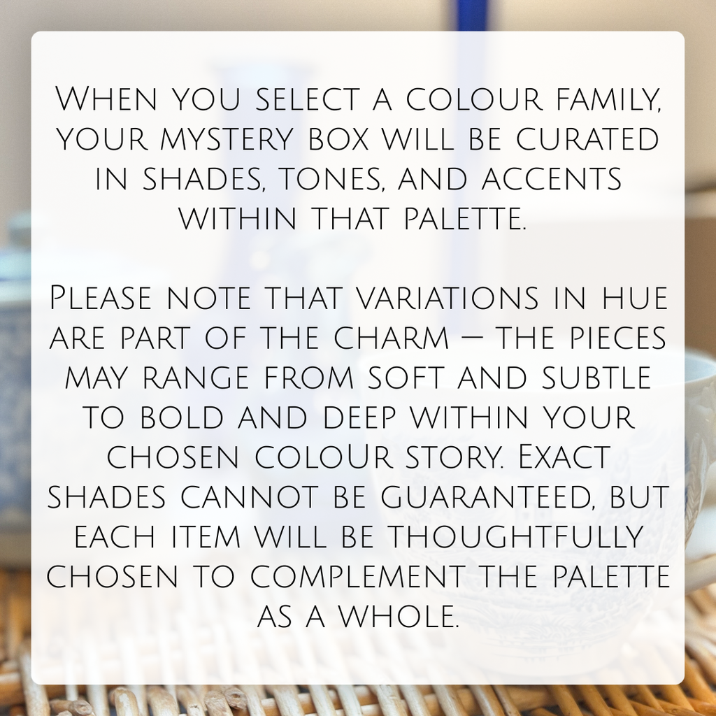 The Blue Box - Curated Thrifted Mystery Box