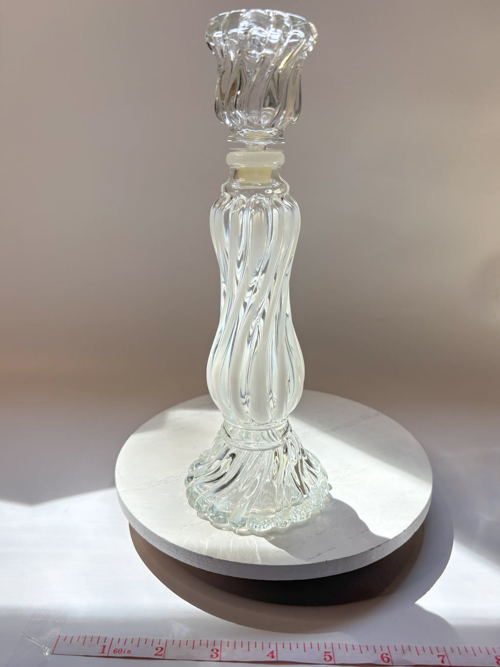 Vintage Avon “Opalique” Bottle/Candlestick
