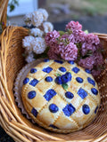 Collectible Blueberry Pie Covered Plate