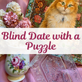 Blind Date with a Puzzle - Mystery Puzzle with Treats & Self Care Items