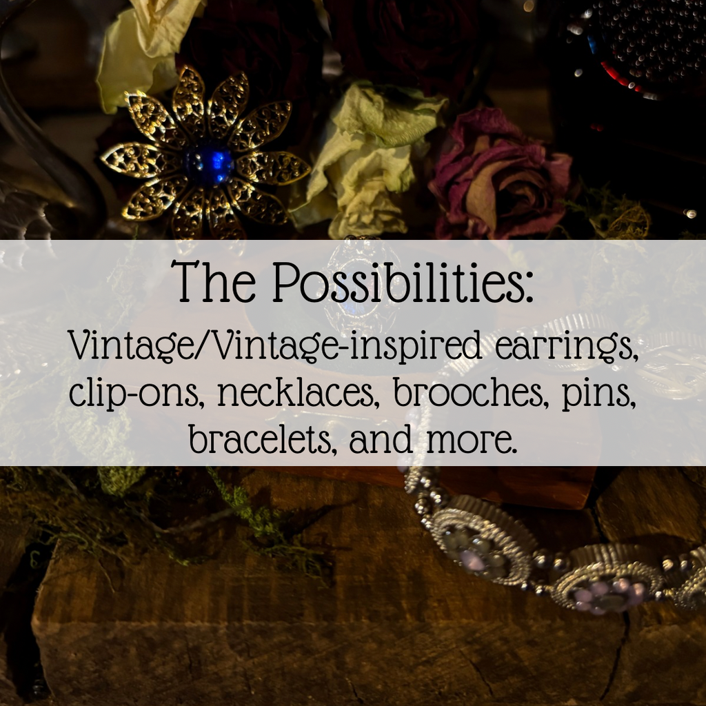 Goblincore Curated Jewellery Trio