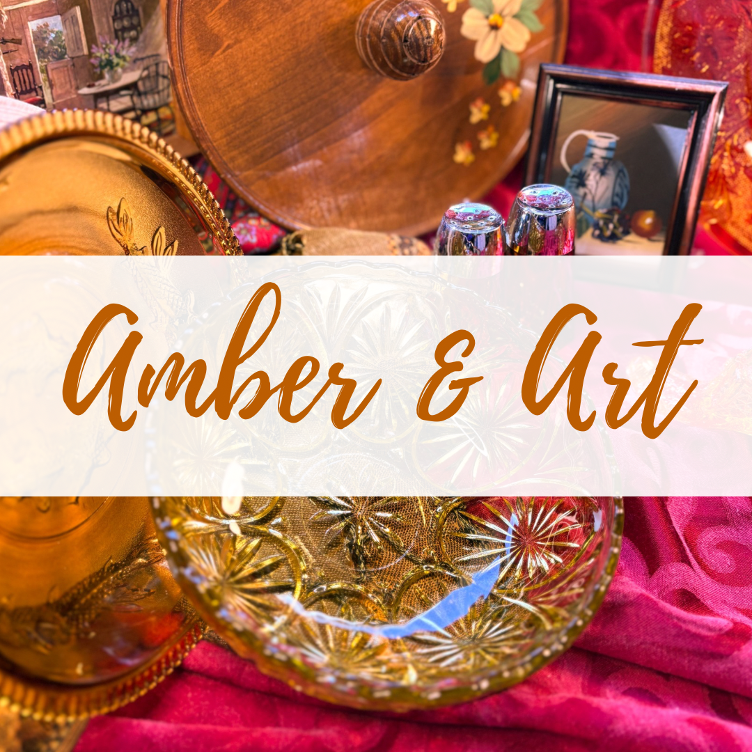 Amber & Art Mystery Decor Box | Thrifted Mystery Bundle (5 Piece)