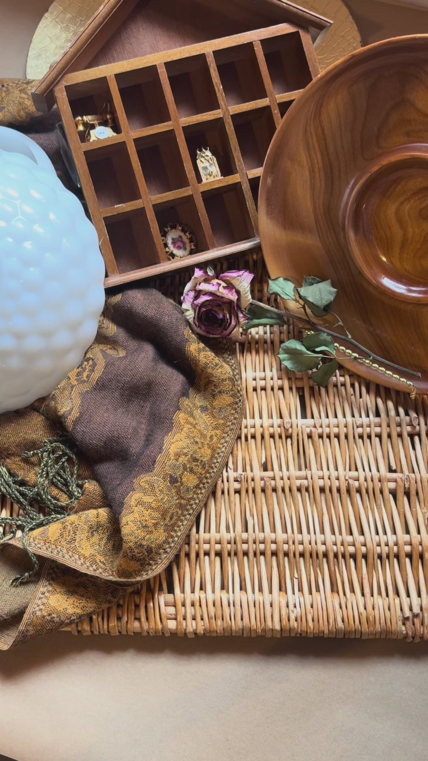 The Golden Hour Collection | warm toned vintage treasures inspired by golden hour light.